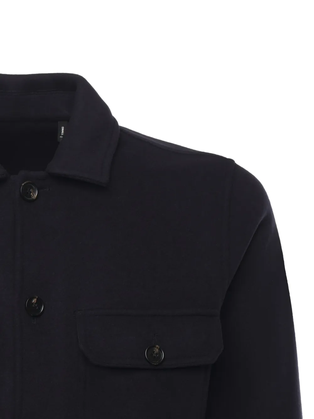 Hogan Button-up jack Blauw