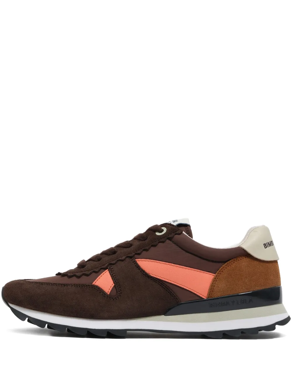 Bimba y Lola Sneakers con design a inserti | marrone | Image 1