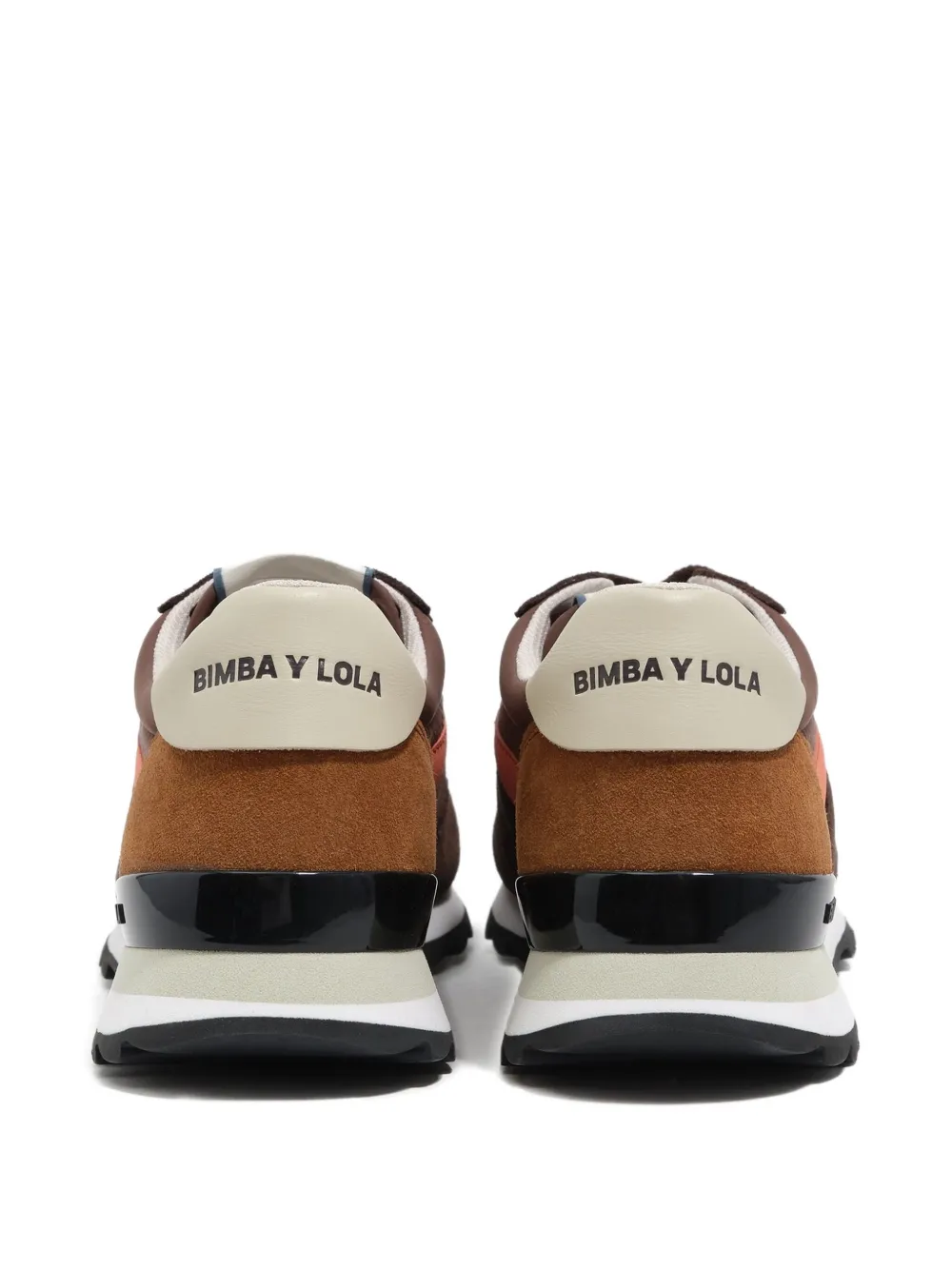 Bimba y Lola Sneakers met vlakken Bruin