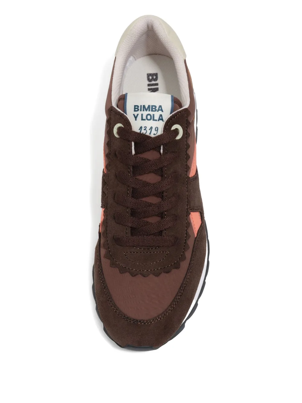 Bimba y Lola Sneakers met vlakken Bruin