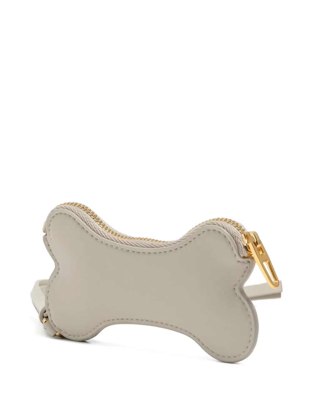 Bimba Y Lola Bone Zip Wallet In Gray