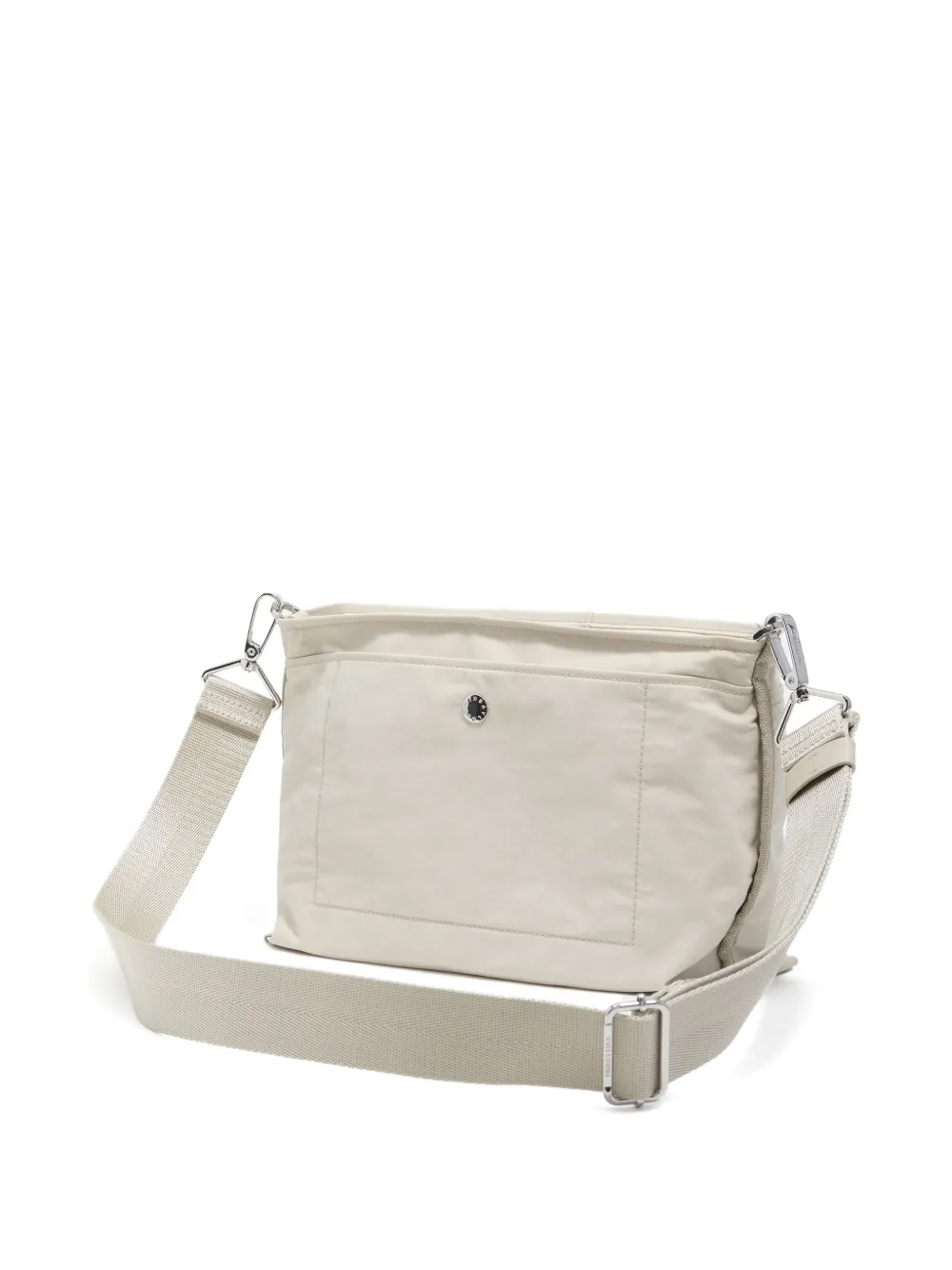 Bimba Y Lola Logo Shoulder Bag In Neutral