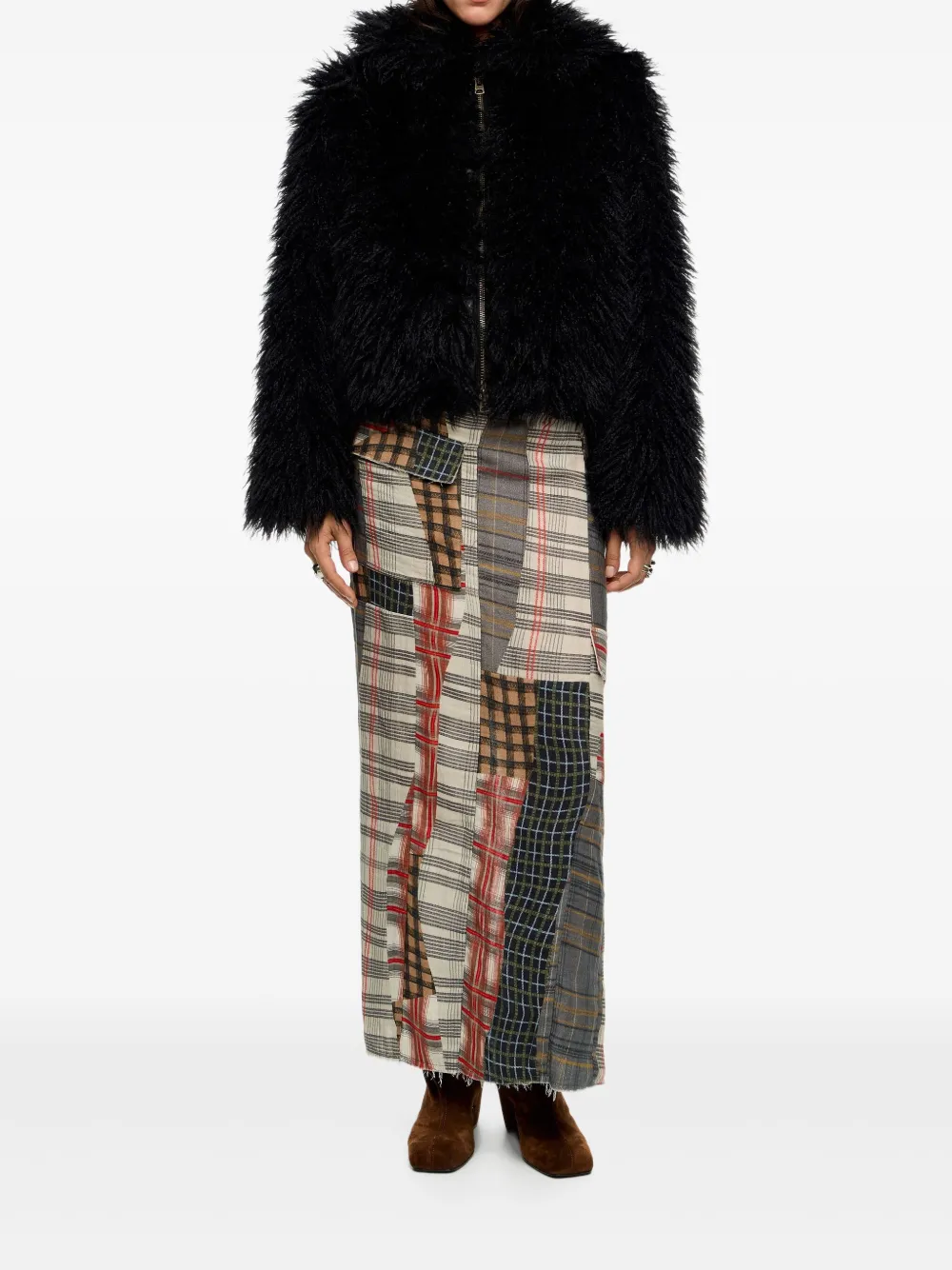 Bimba y Lola abrigo con cierre | Abrigos de pelo artificial | Image 2