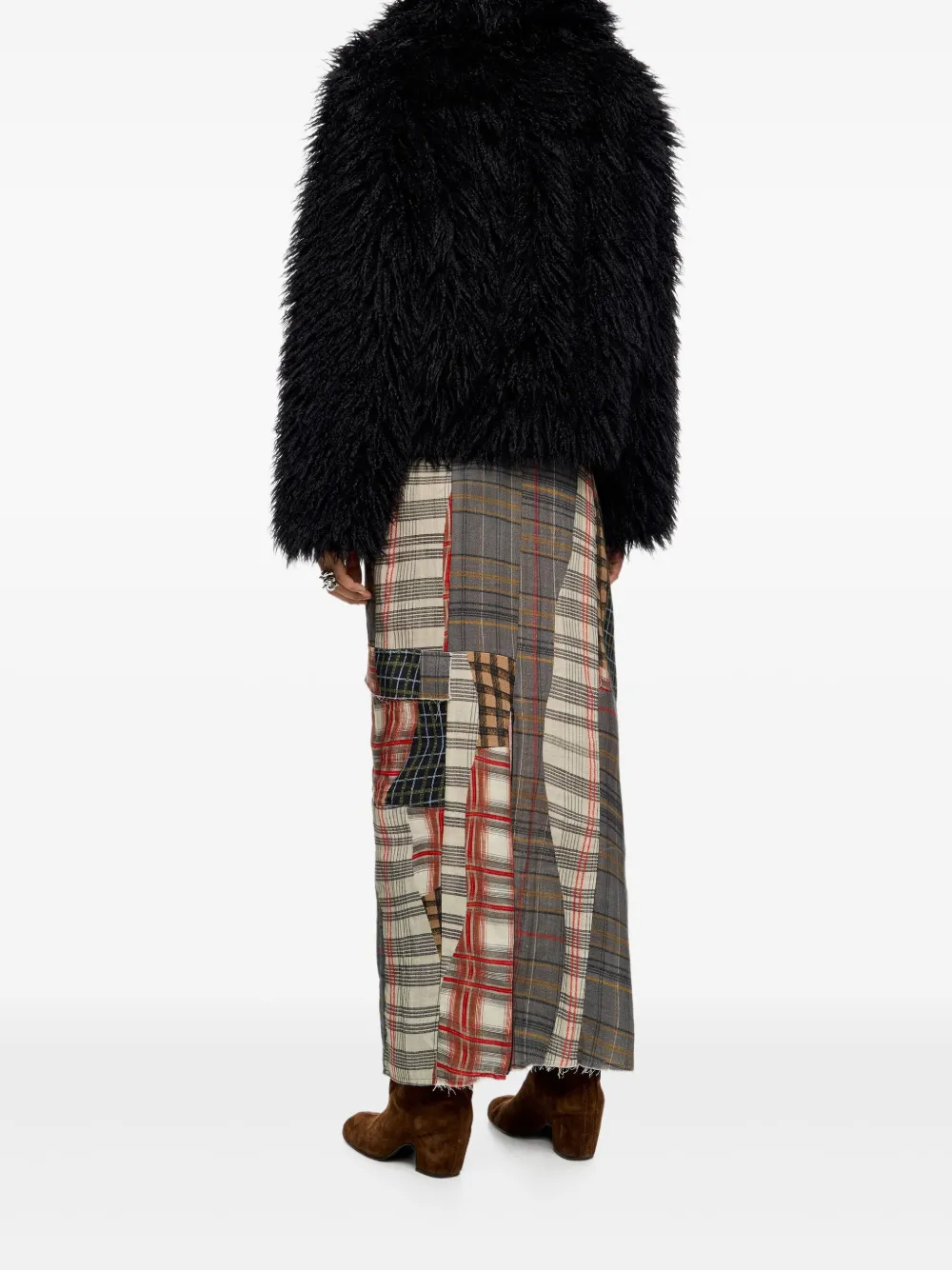 Bimba Y Lola Zip-up Coat In Black