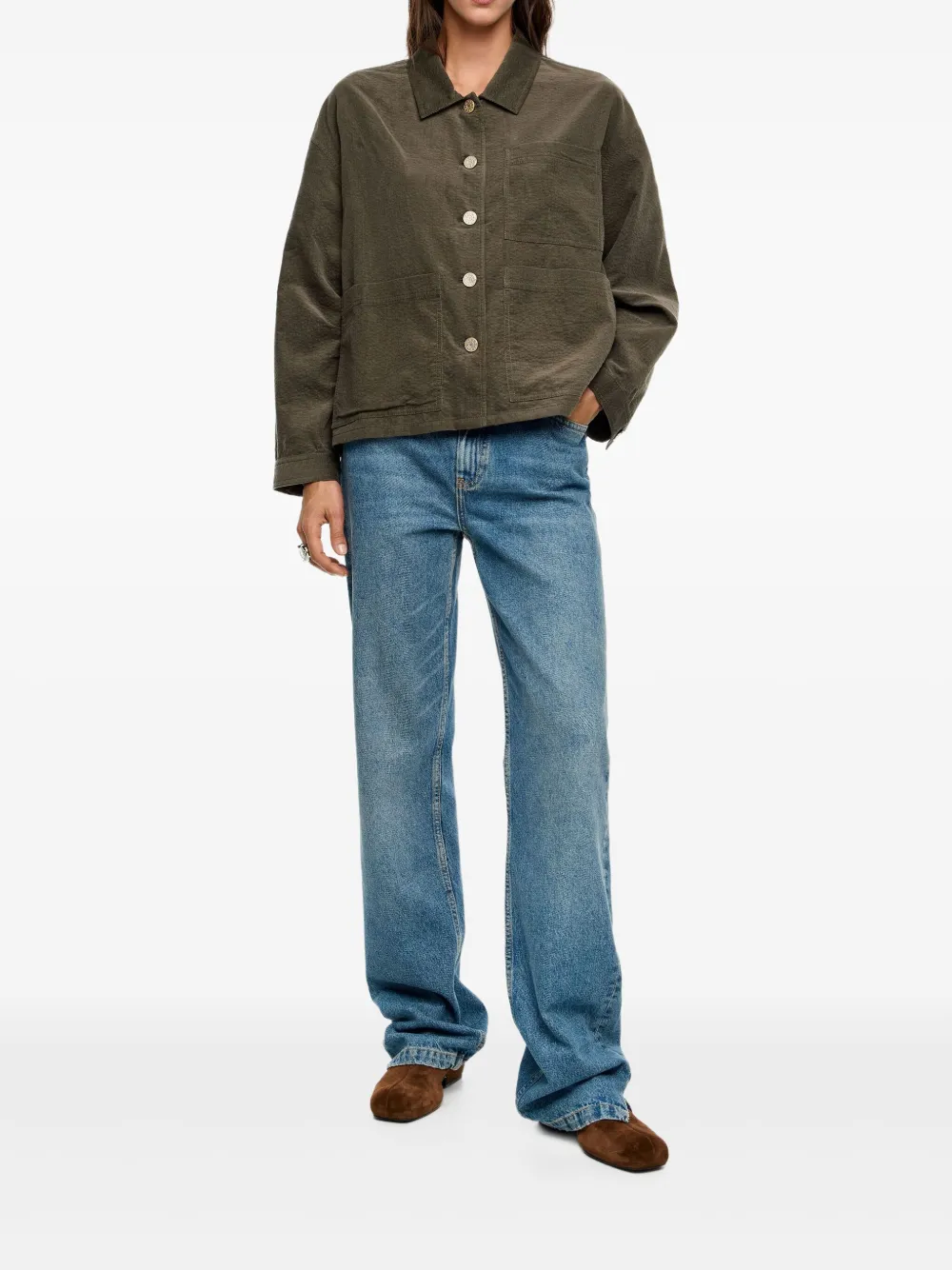 Bimba y Lola buttoned pocket jacket | Military Jackets | Image 2