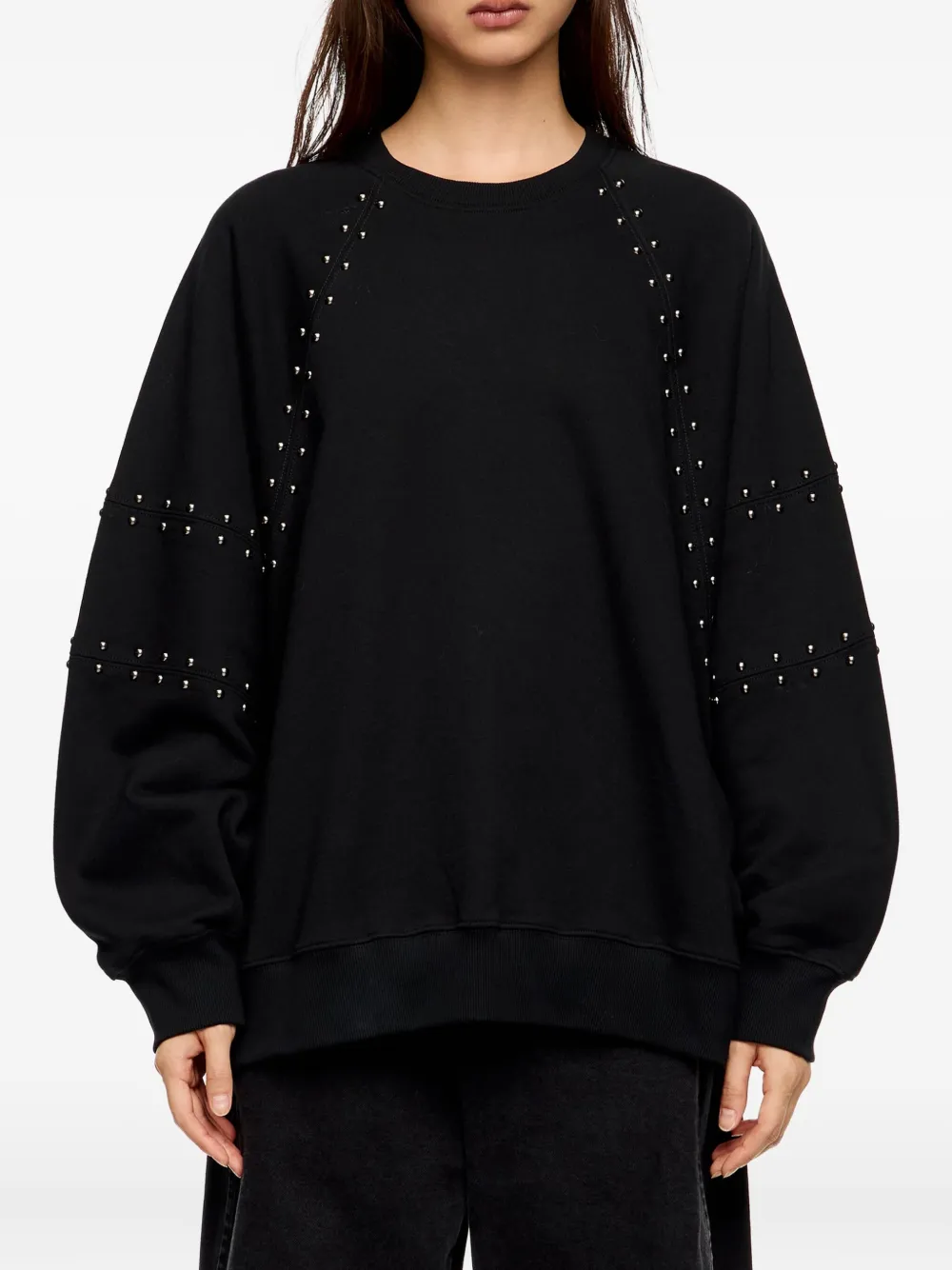 Bimba Y Lola Studded Sweatshirt In Blue