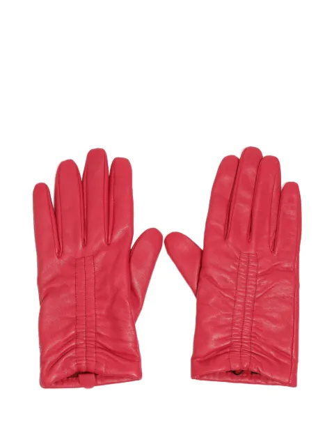 Bimba y Lola gathered leather gloves