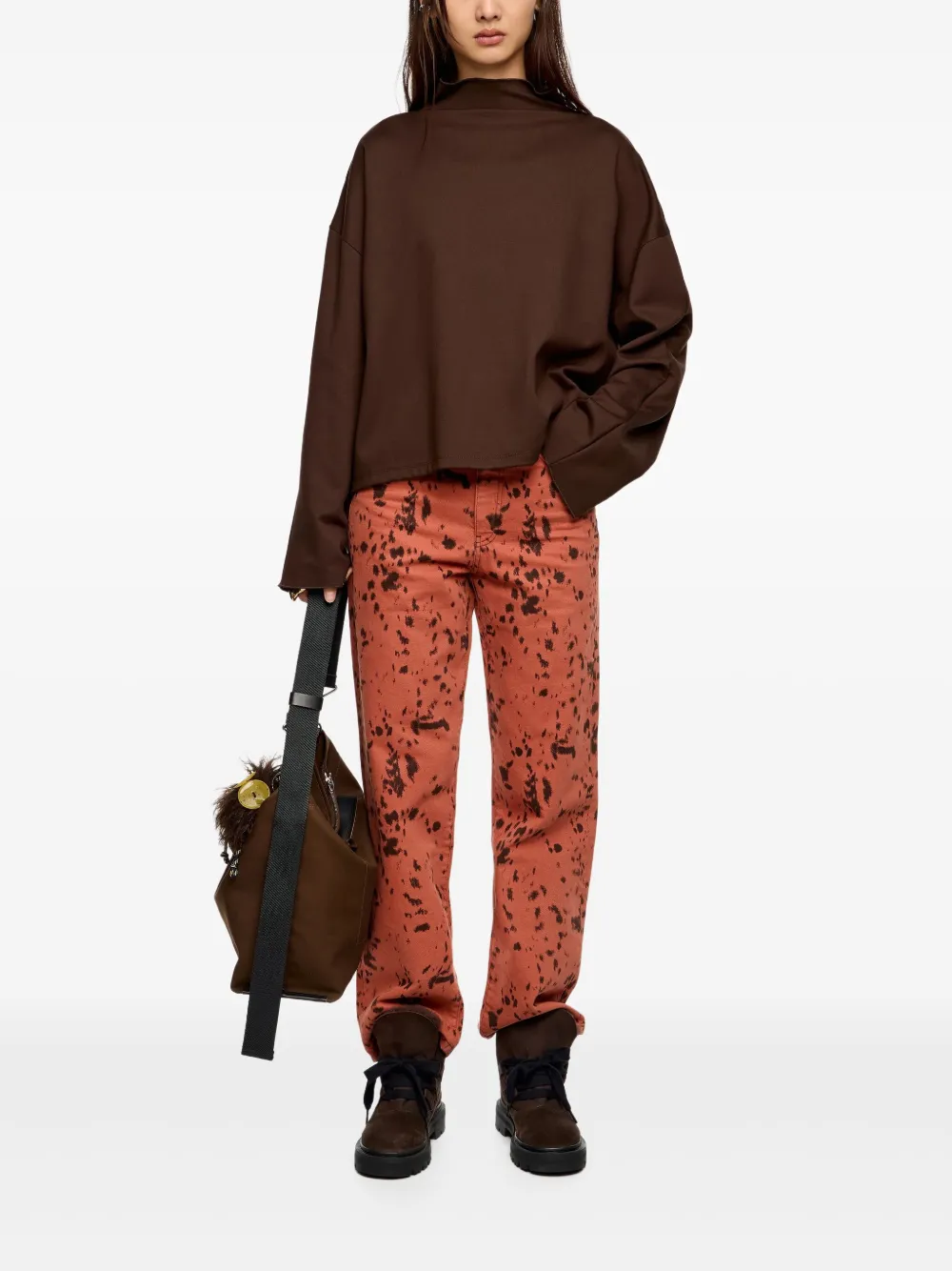 Bimba y Lola Funnel-neck long-sleeve top | T-Shirts & Jersey Shirts | Image 2