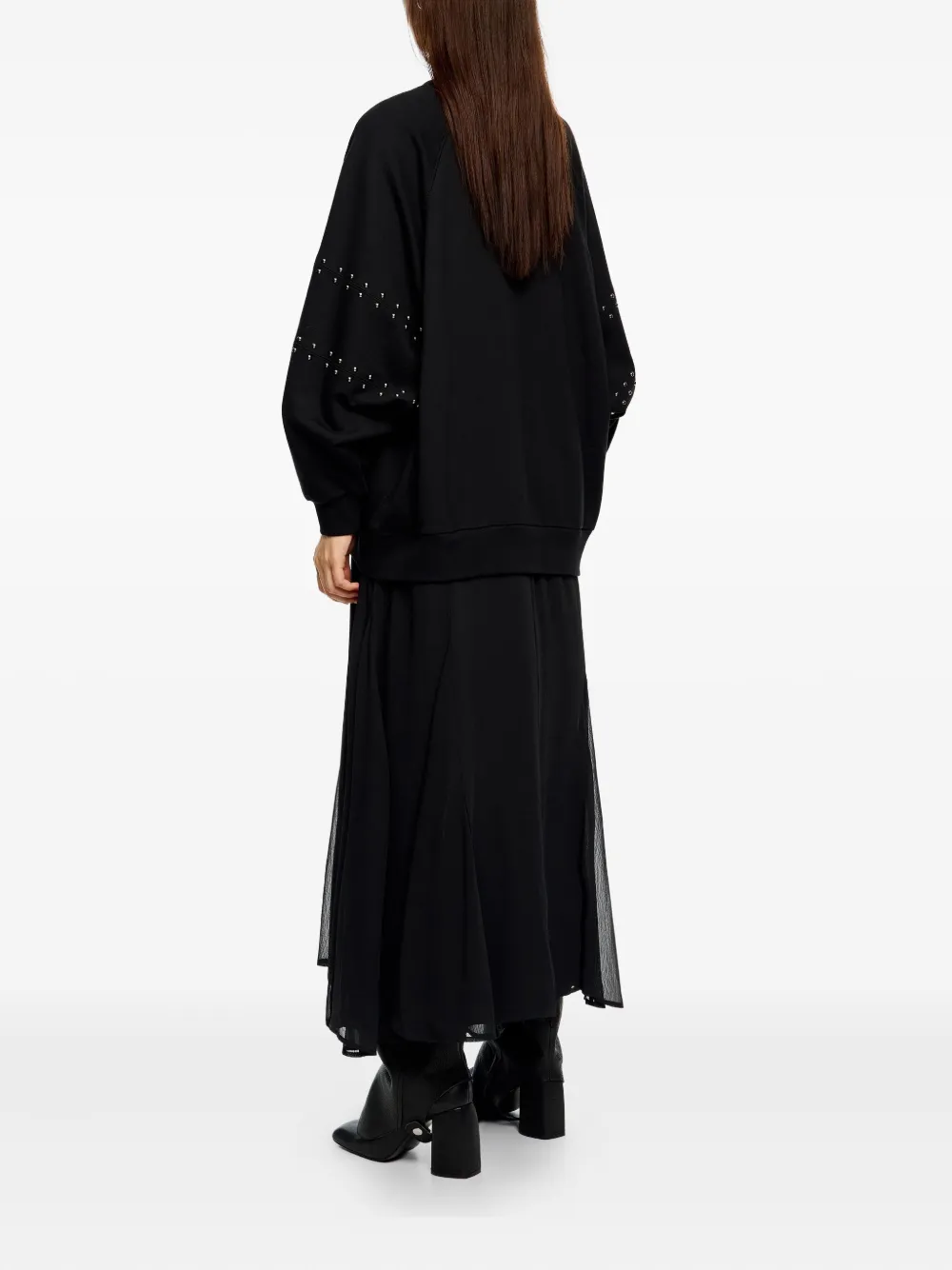 Bimba Y Lola Studded Sweat Dress In Multi