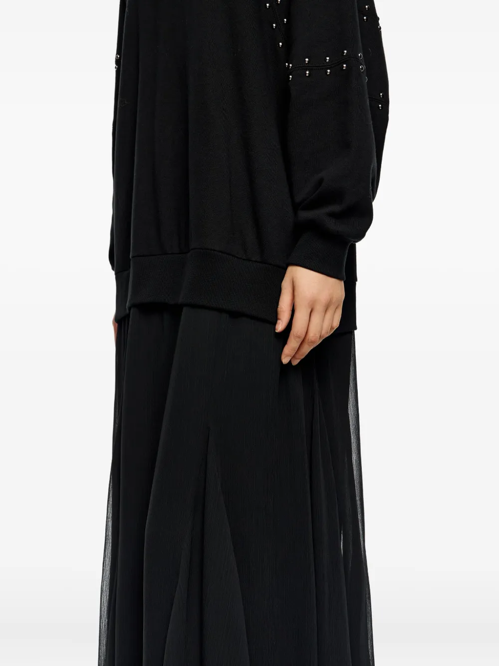 Bimba Y Lola Studded Sweat Dress In Multi