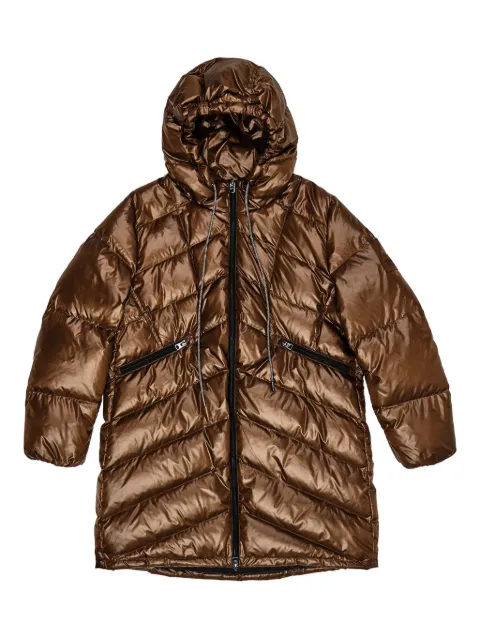 Bimba y Lola hooded quilted coat