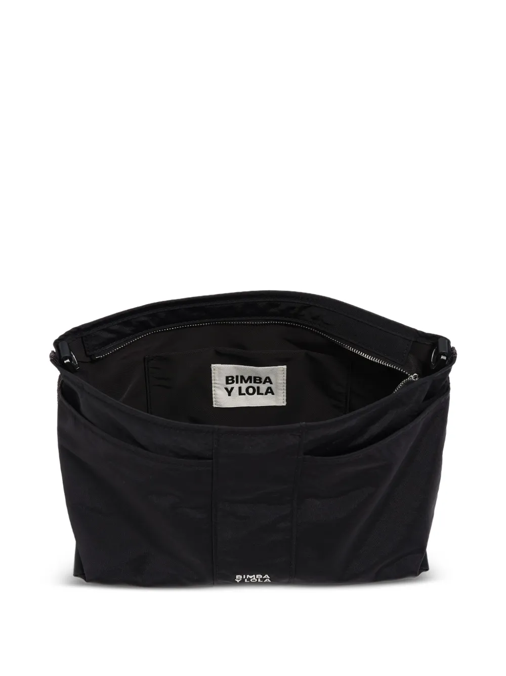 Bimba Y Lola Logo Strap Crossbody Bag In Black