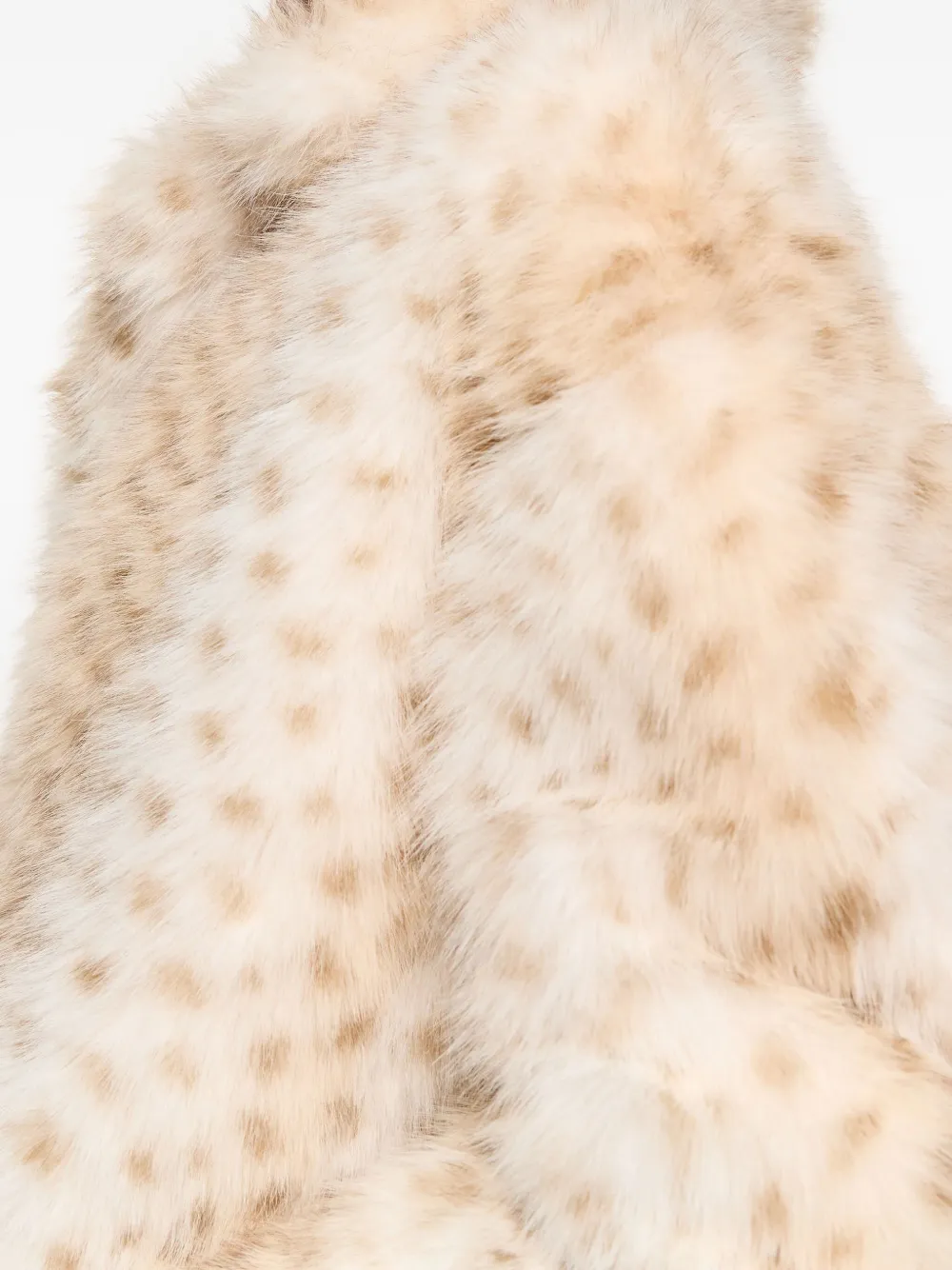 Bimba Y Lola Spotted Collared Jacket In Brown