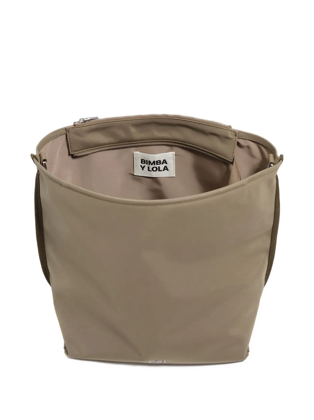 Bimba Y Lola Adjustable Strap Satchel In Green