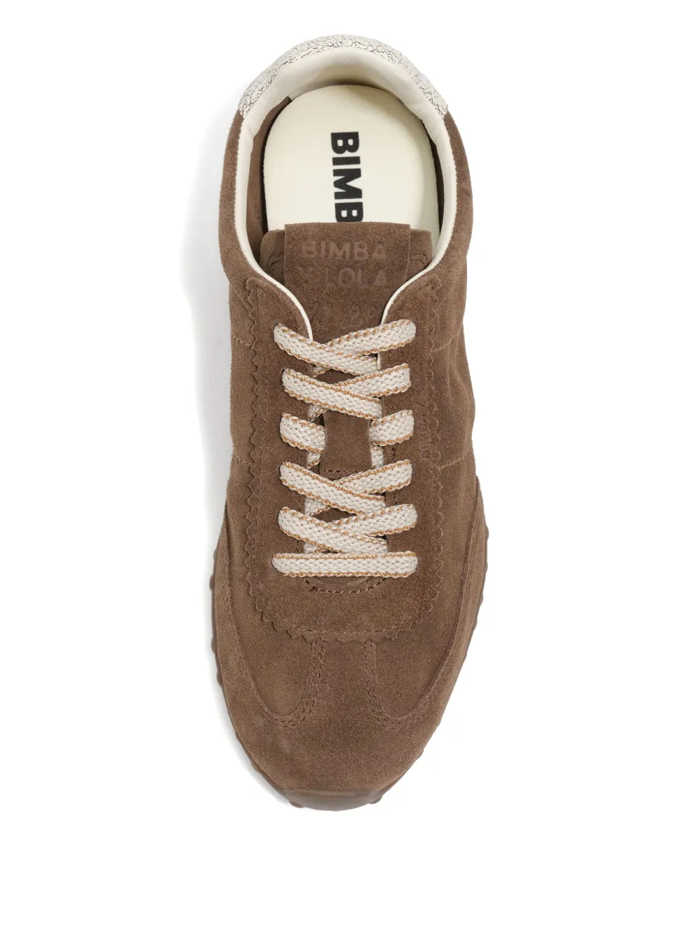 Bimba Y Lola Lace-up Panelled Sneakers In Animal Print