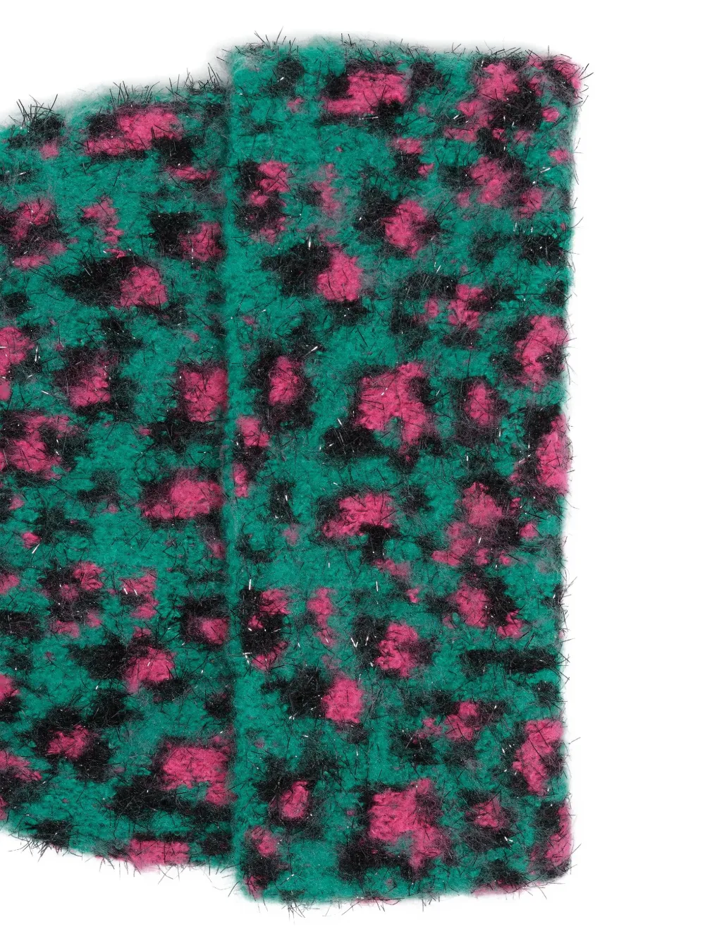 Bimba y Lola Muts met luipaardprint - Groen