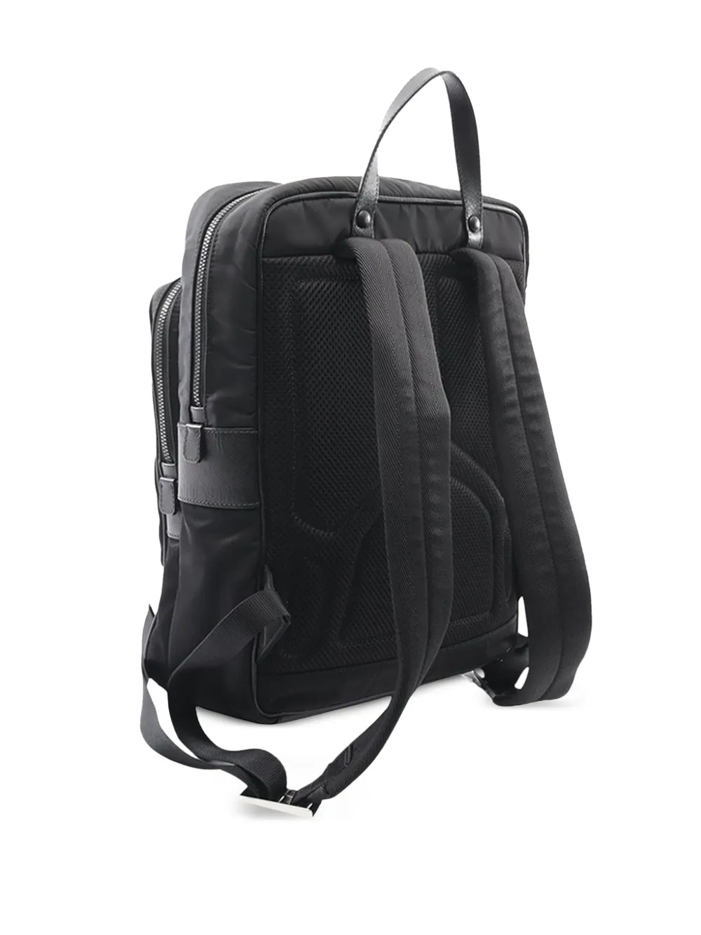 Prada Pre-Owned 2013-2025 Saffiano Trimmed Tessuto backpack | Pre-Owned | Image 2