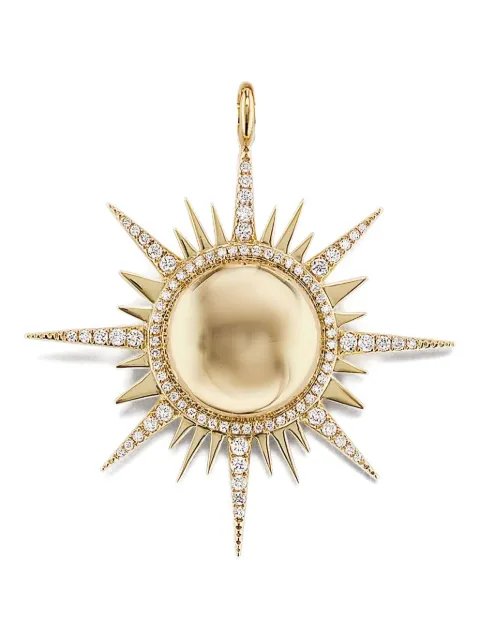 Sorellina dije II Sole en oro amarillo de 18kt con diamante