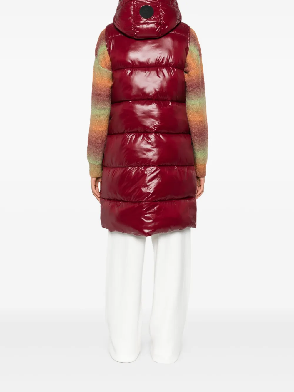 Save The Duck Gilet met capuchon Rood