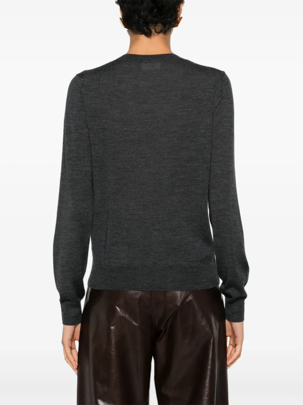 P.A.R.O.S.H. Sweater met ronde hals Grijs