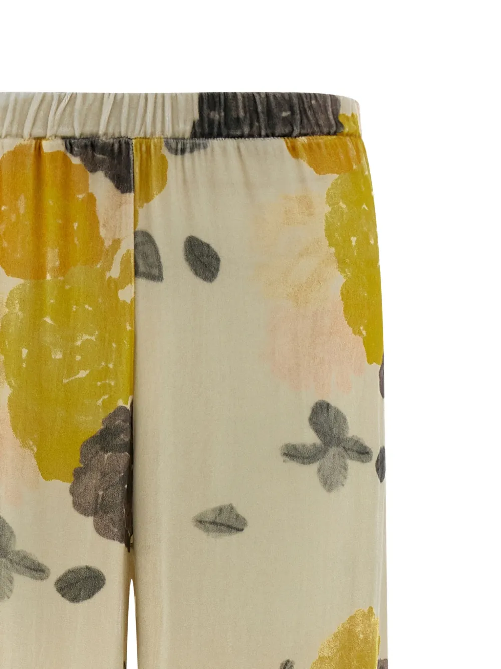 Bernadette Louis Print Elasticated Trousers in Neutrals, view 4