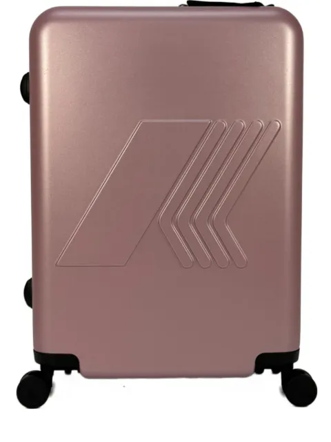 K-Way logo-embossed luggage