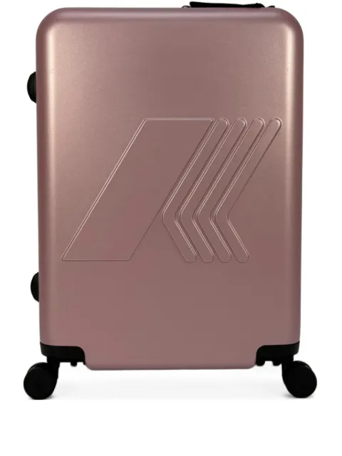 K-Way logo-embossed luggage