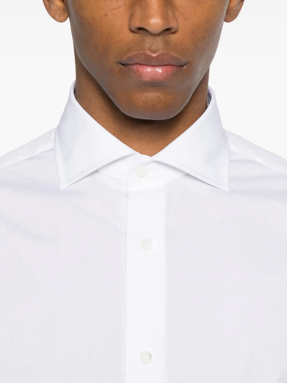 Truzzi Long-sleeve Shirt In White
