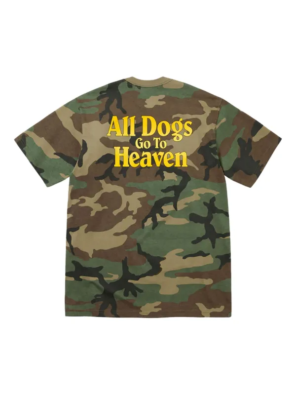 Supreme All Dogs Go To Heaven T-shirt | Green | FARFETCH
