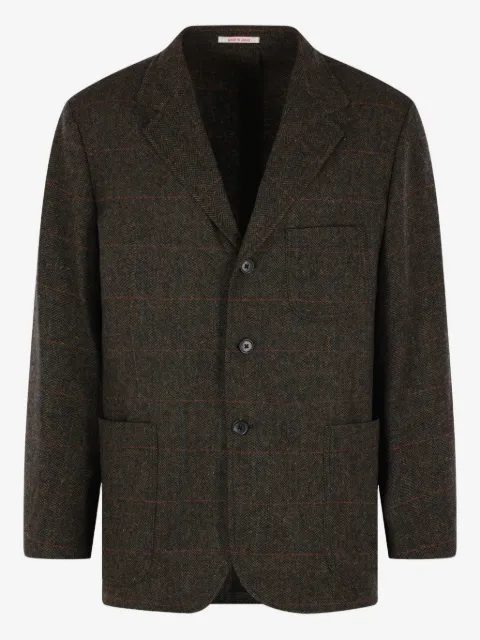 J.PRESS herringbone-pattern blazer