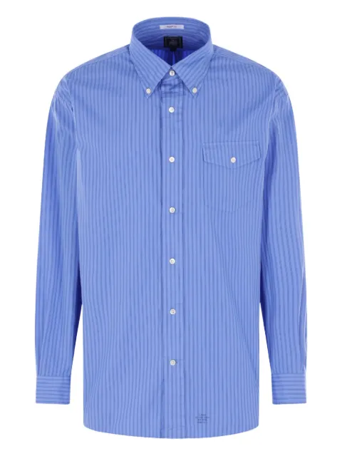 J.PRESS striped pocket shirt