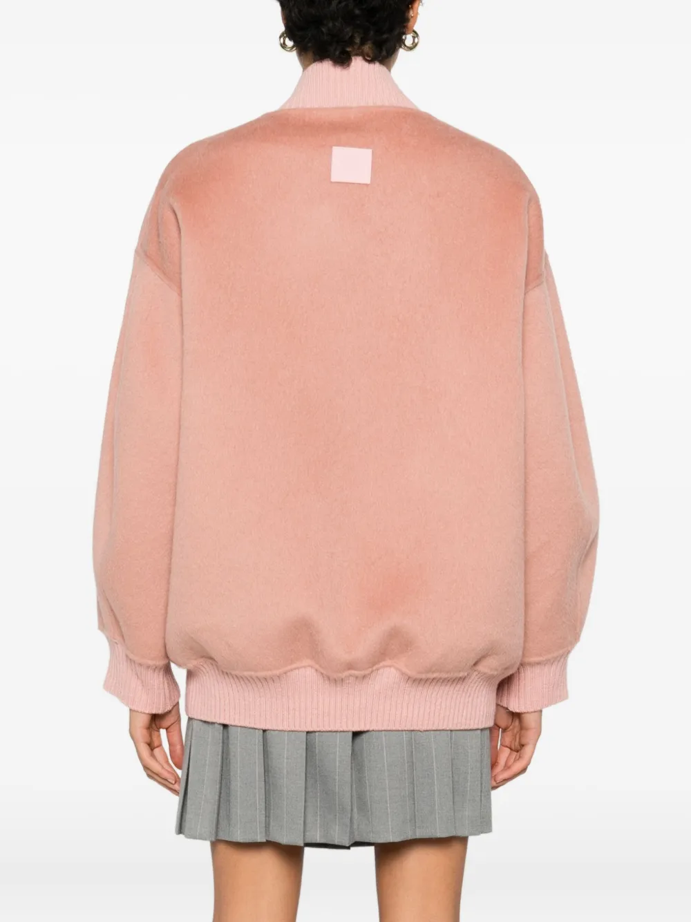 Isabelle Blanche Jack met ritssluiting en zakken Roze