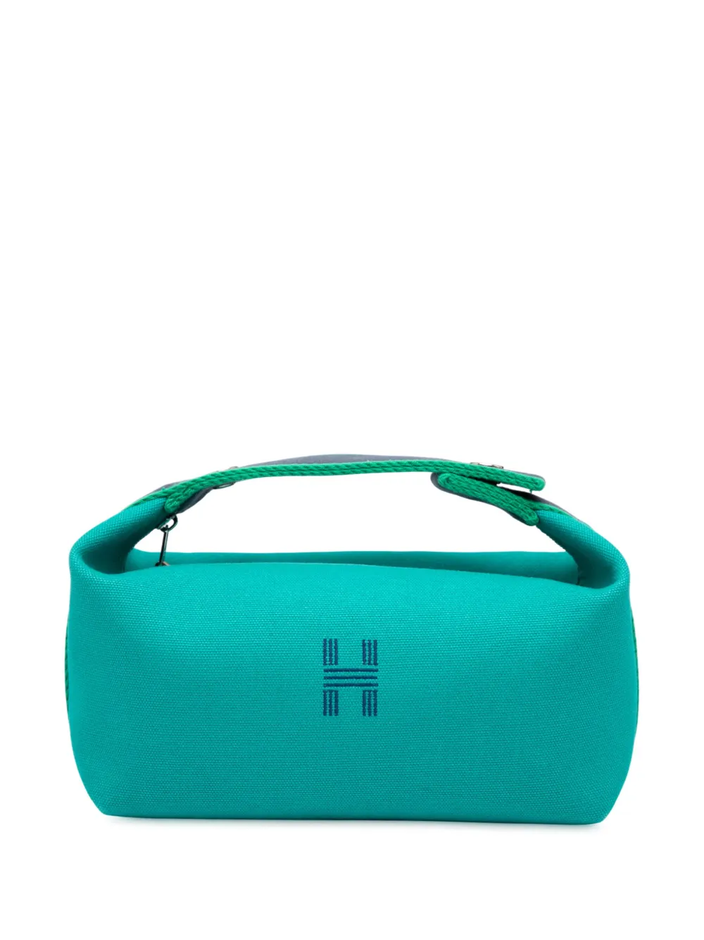 Hermès Pre-Owned 2010-2025 Small Canvas Bride A Brac Case vanity bag | Blue | Image 1