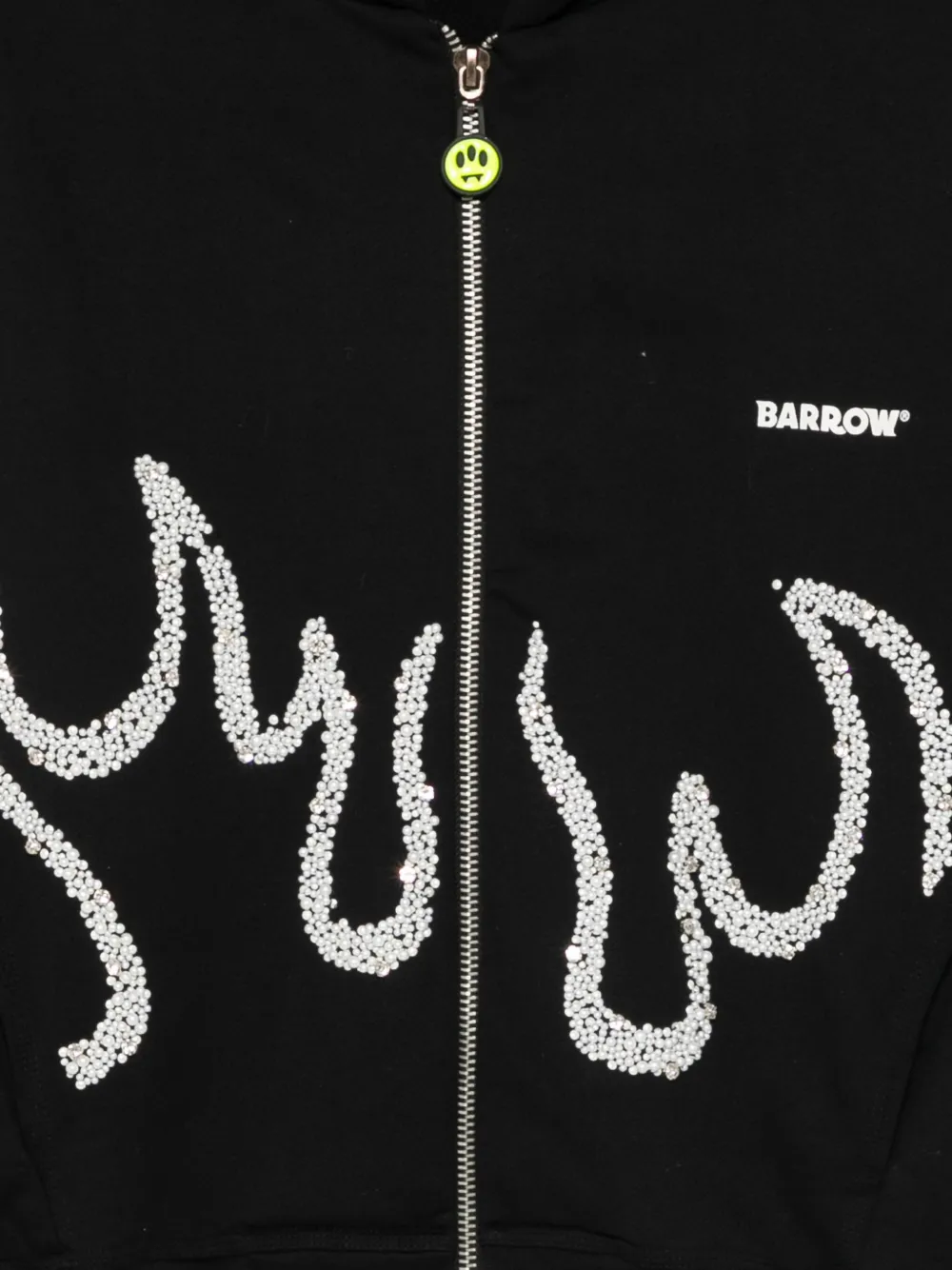 Barrow Zip-up Hoodie In Black
