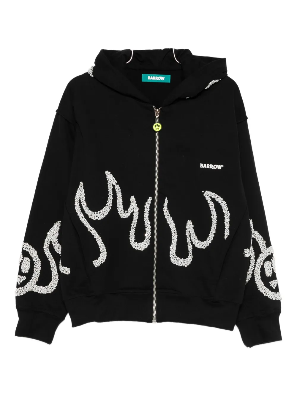 BARROW zip-up hoodie | Black | Image 1