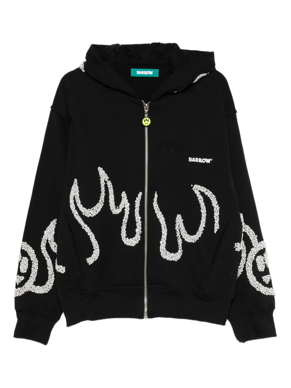 BARROW zip-up hoodie | Black | Image 1