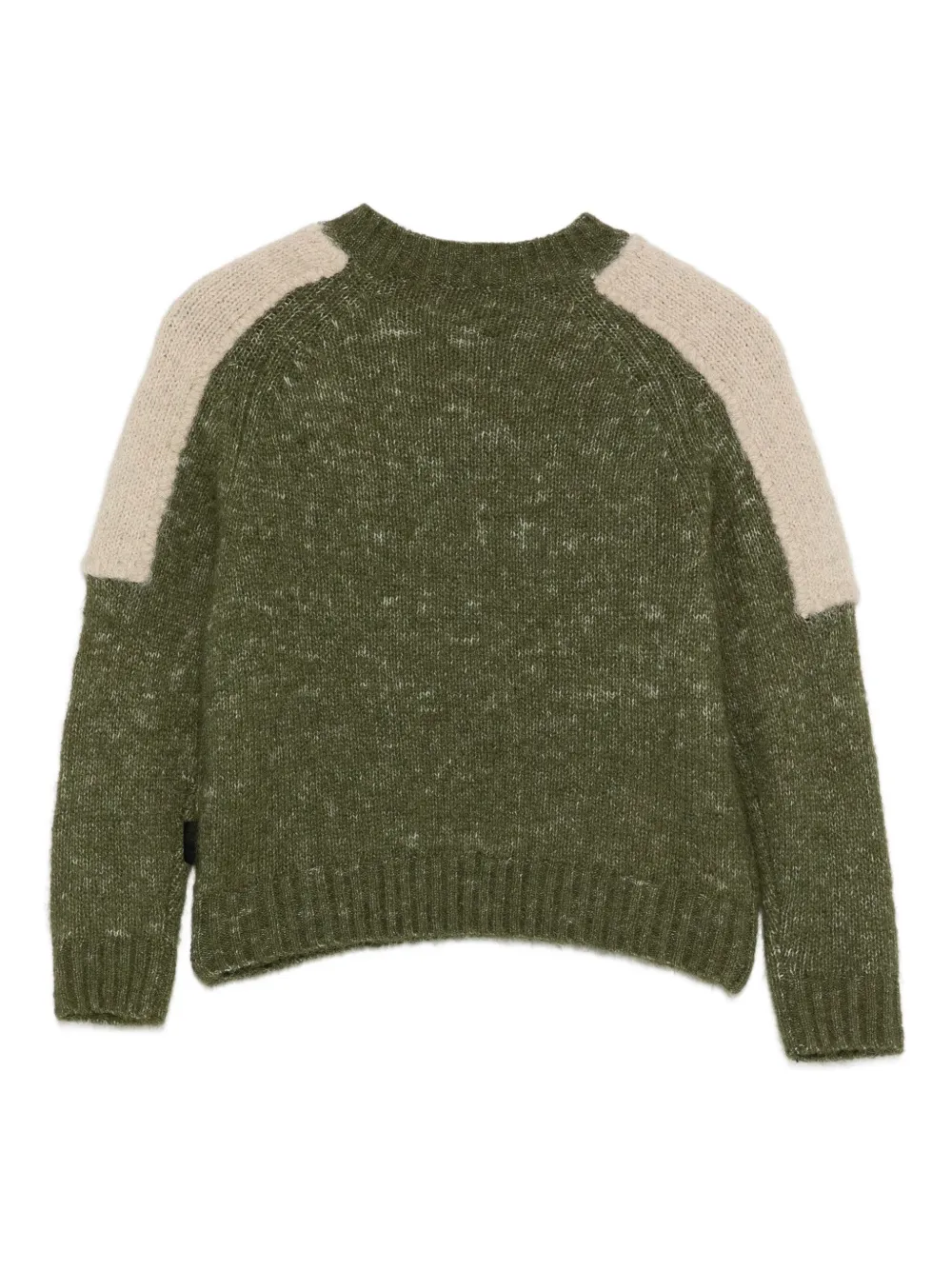 Aspesi Kids shoulder-panel sweater | Girls Jumpers & Knitwear | Image 2