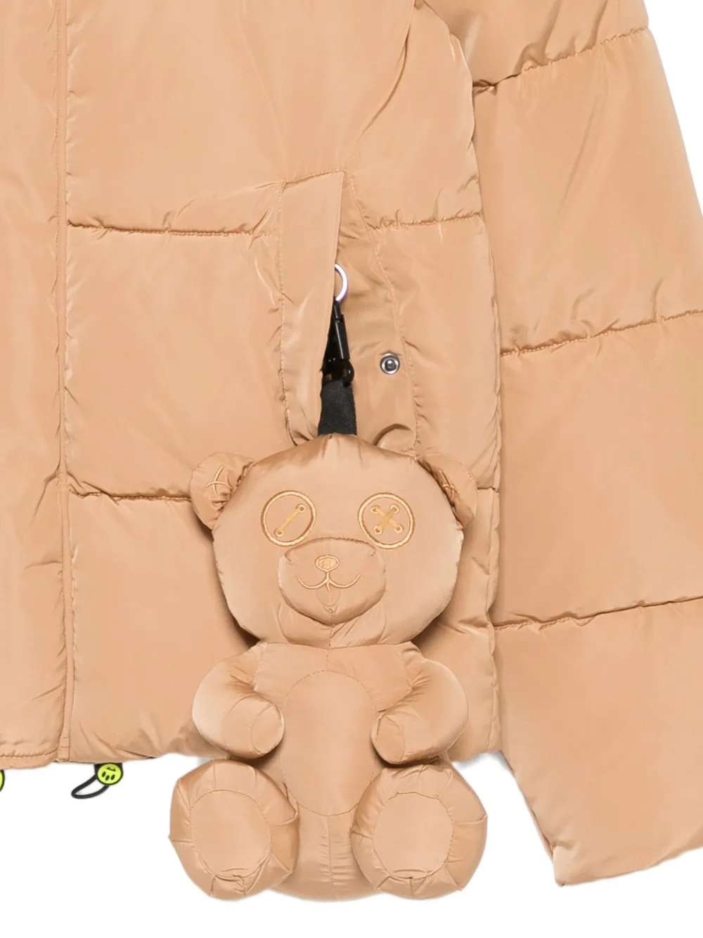 Barrow Hooded Teddy-charm Jacket In Brown