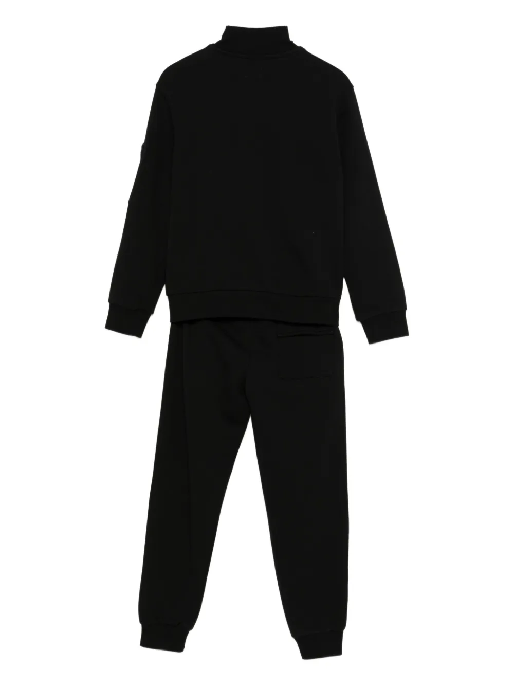 C.p. Company Zip-fastening Tracksuit Set In Black