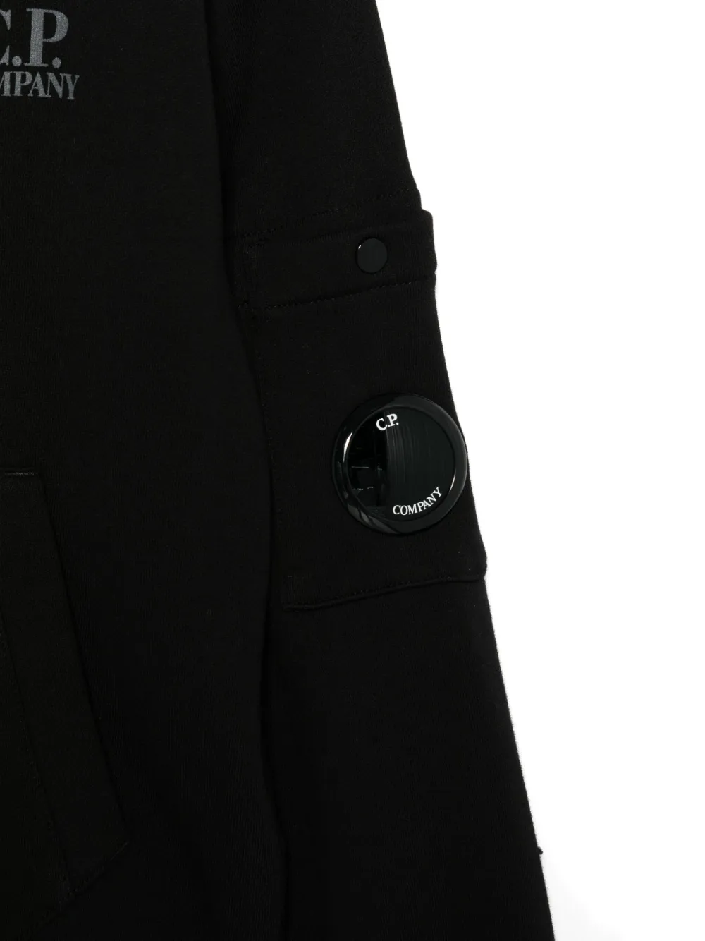 C.p. Company Zip-fastening Tracksuit Set In Black