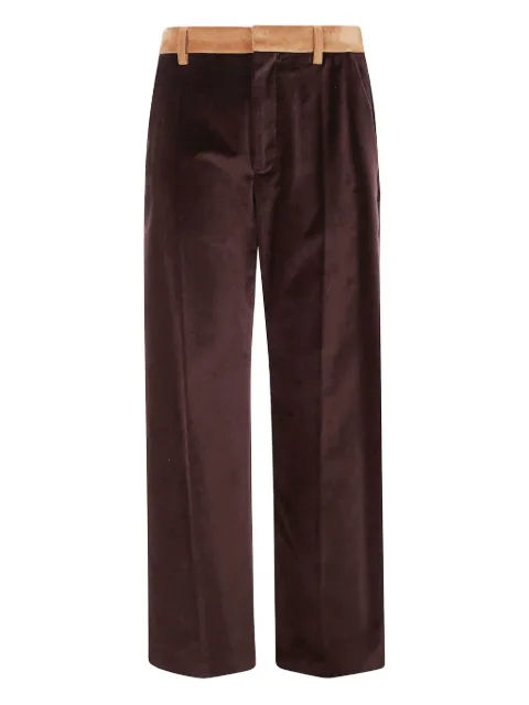 Marni pocket contrast trousers