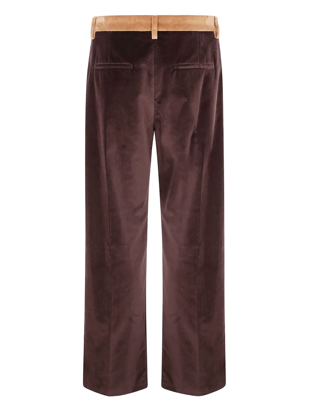 Marni pocket contrast trousers - Bruin