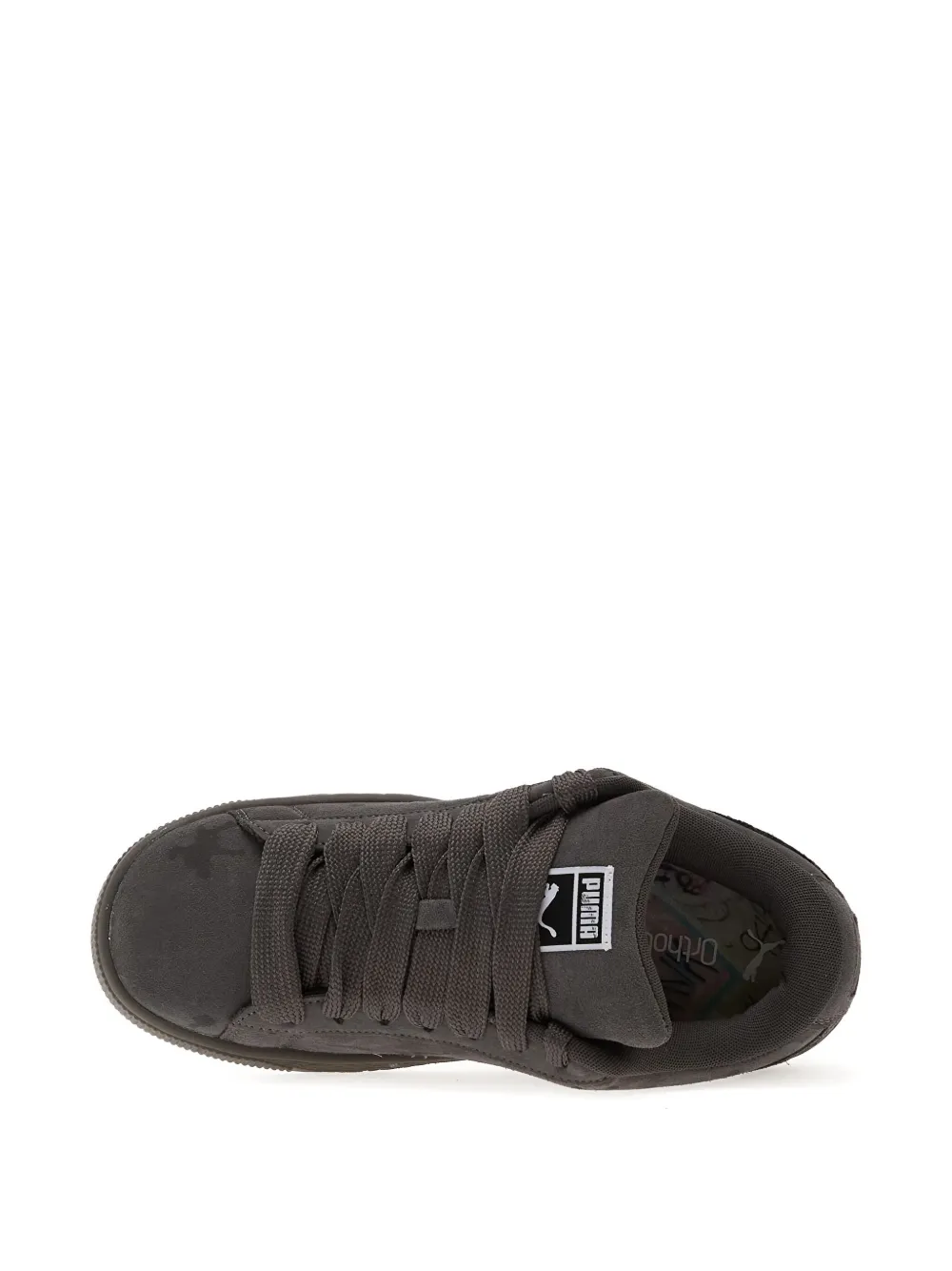 Puma Suede Xl Splatters Sneakers In Gray