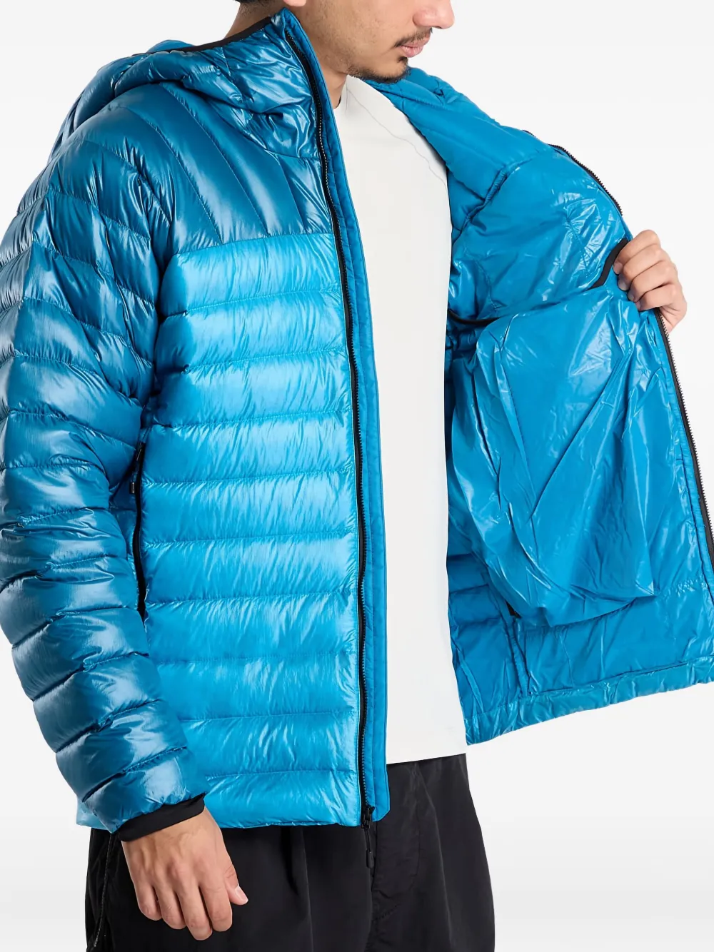 The North Face Summit Breithorn donsjack met capuchon Blauw