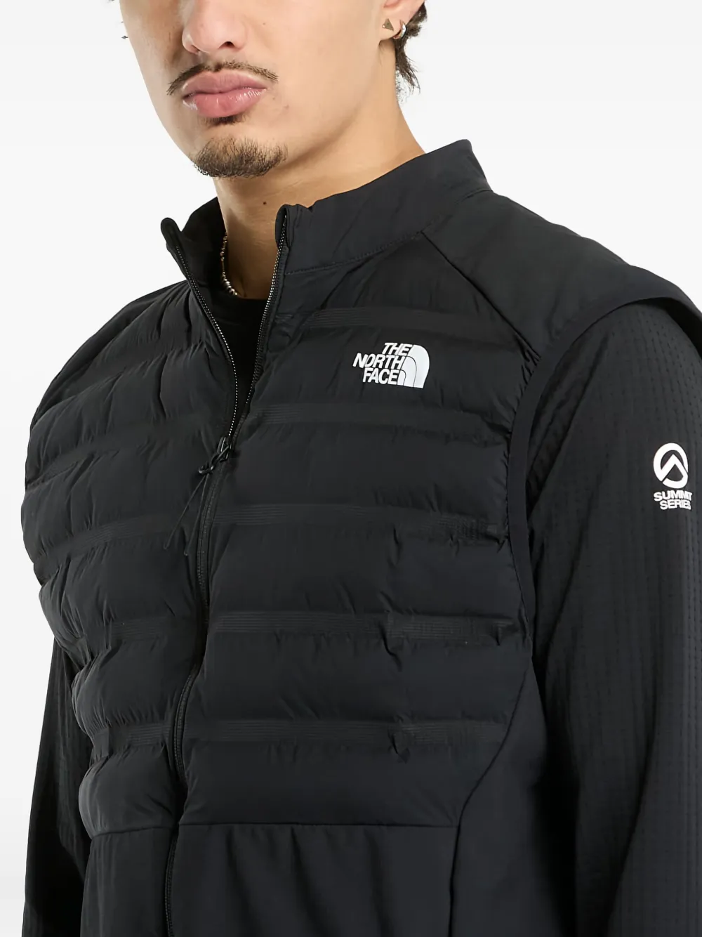 The North Face Mountain Athletics Cari Hybrid Gilet In Black