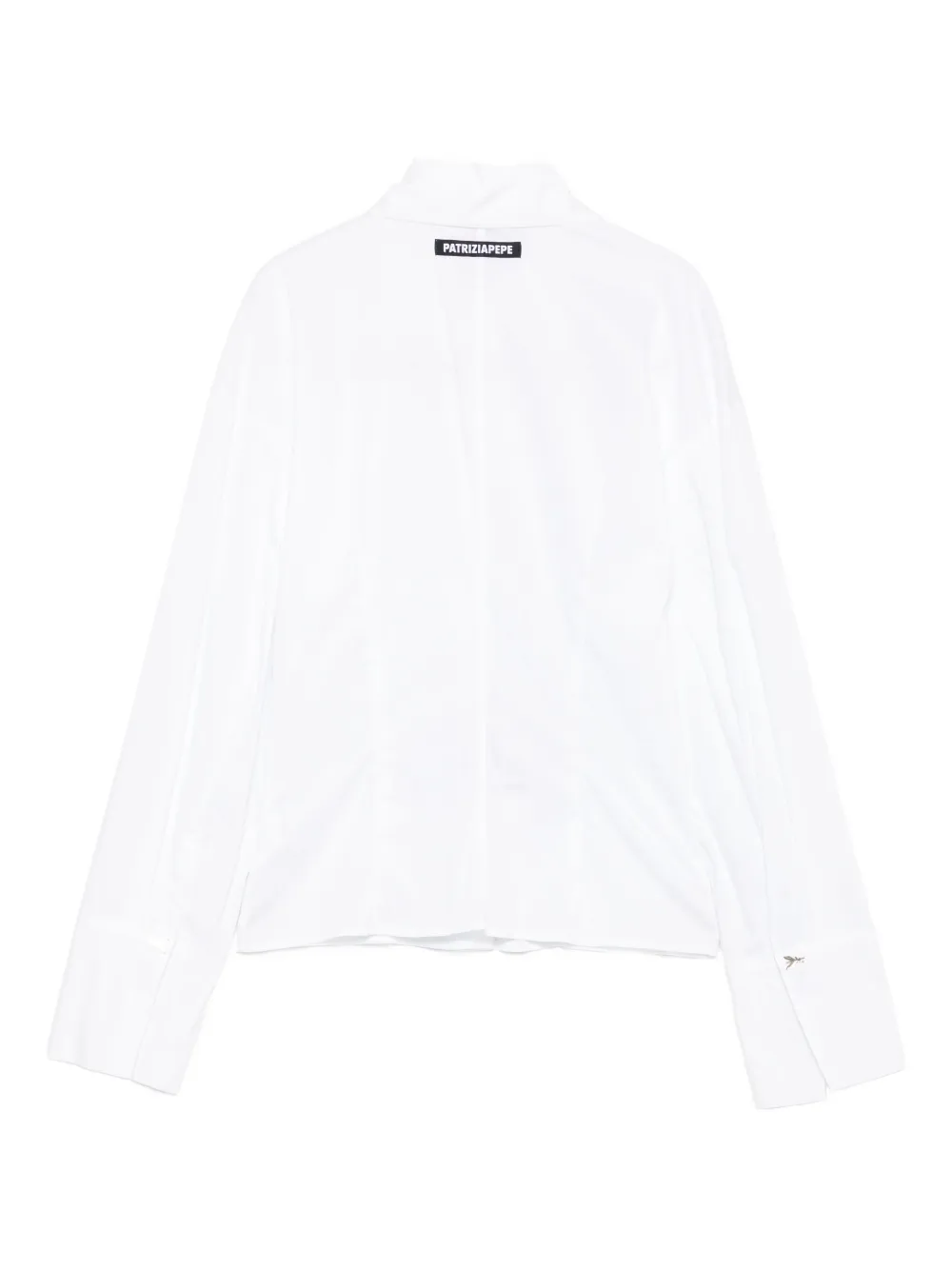 Patrizia Pepe button-fastening shirt - Wit