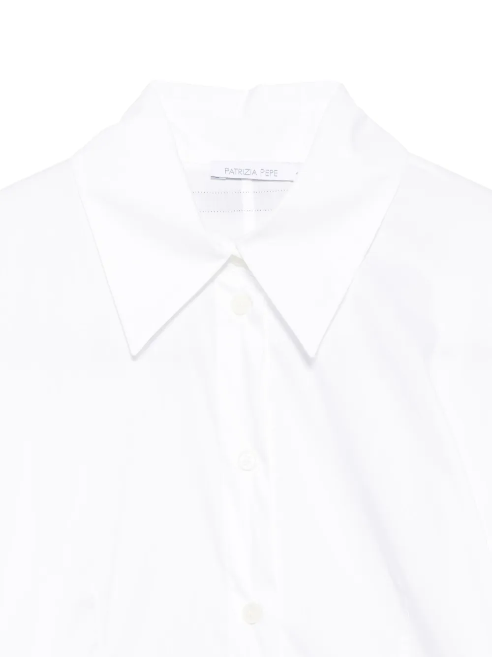 Patrizia Pepe Linnen blouse Wit