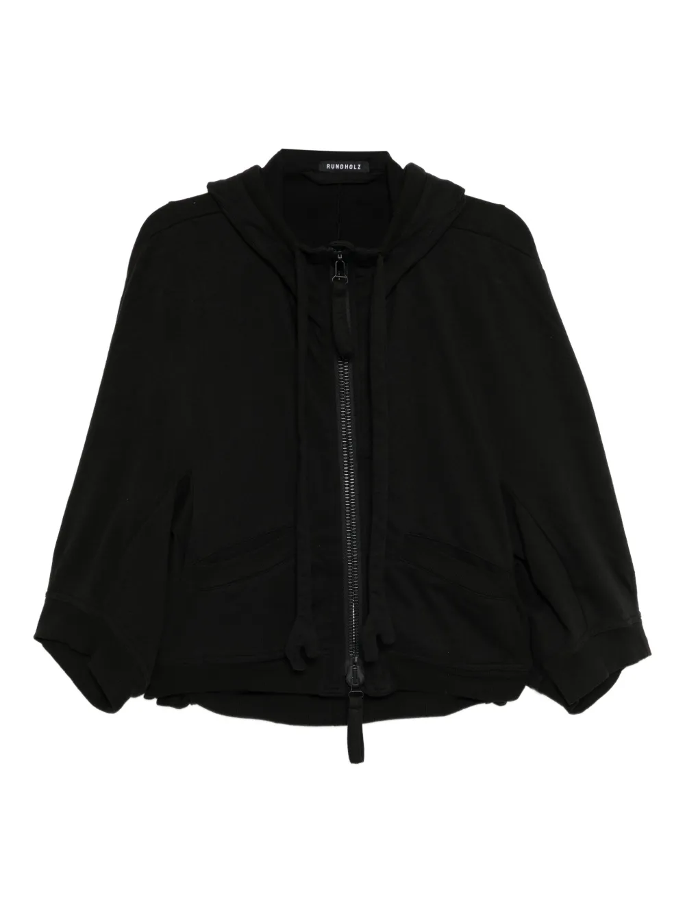 Rundholz Giacca con maniche a palloncino - Nero