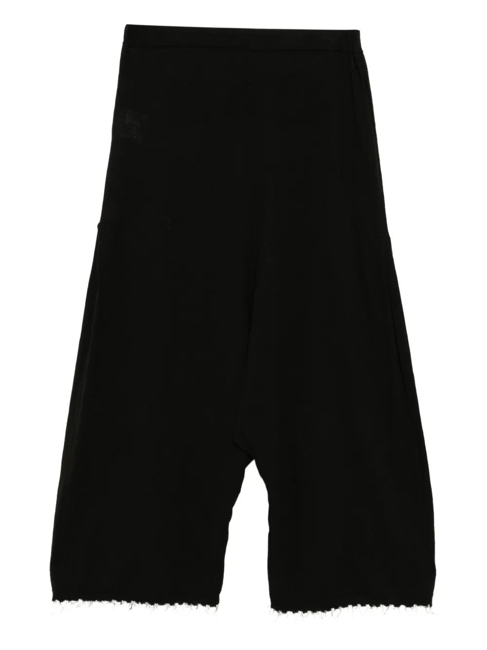 Rundholz Broek met plooien aan de zijkant - Zwart