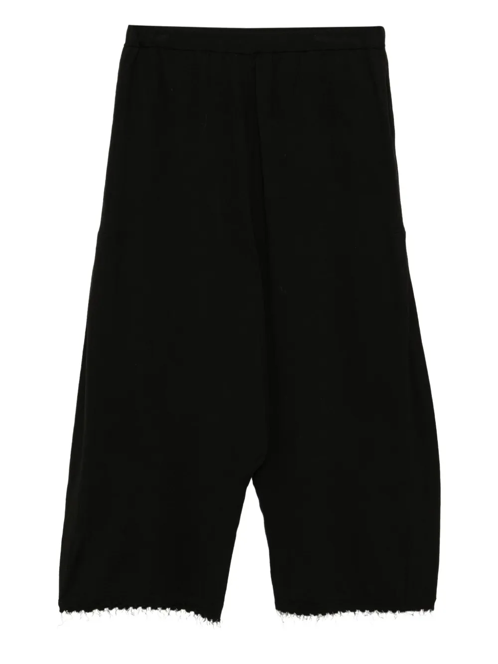 Rundholz side-pleated trousers - Nero
